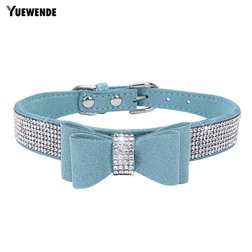 Vòng Cổ Chống Cắn Đính Đá Màu Tương Phản Cho Mèo YR.T