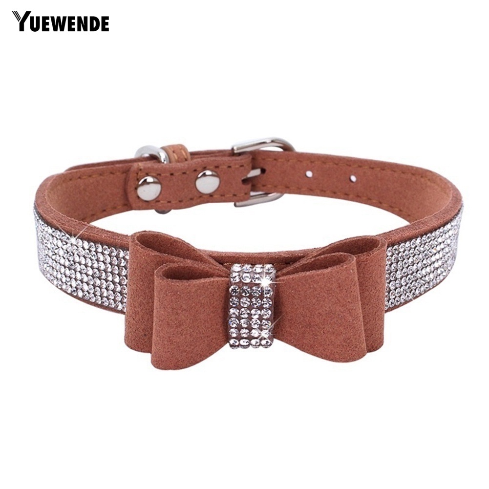 Vòng Cổ Chống Cắn Đính Đá Màu Tương Phản Cho Mèo YR.T