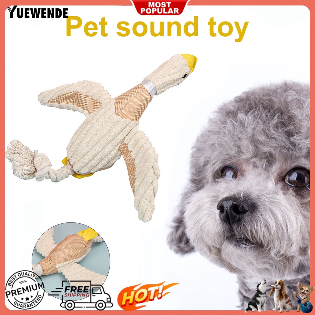 Đồ Chơi Hình Ngỗng Hoạt Hình Có Âm Thanh Mềm Mại Chống Cắn Cho Thú Cưng