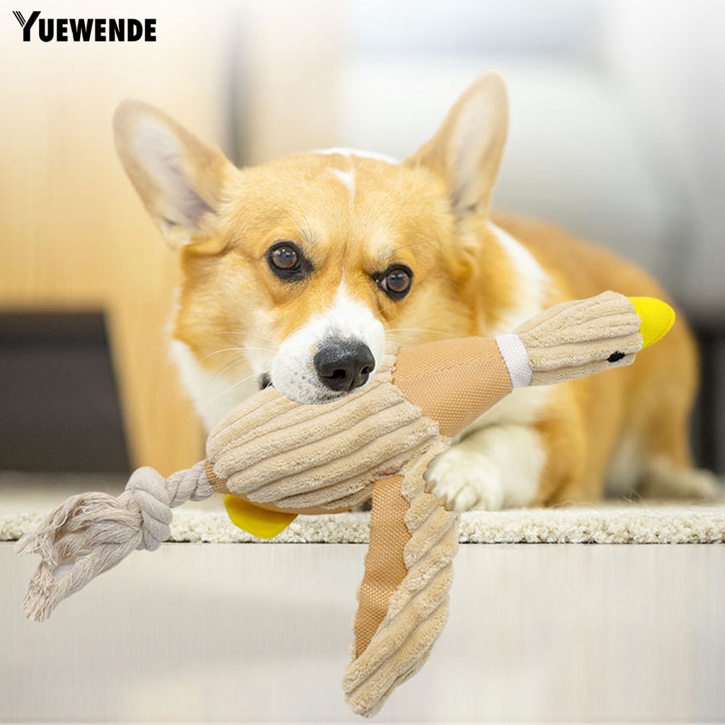 Đồ Chơi Hình Ngỗng Hoạt Hình Có Âm Thanh Mềm Mại Chống Cắn Cho Thú Cưng