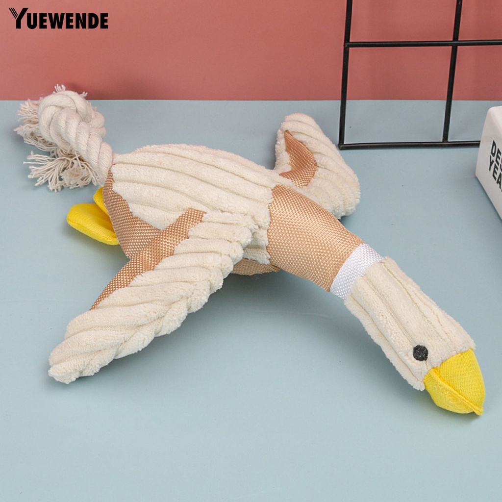 Đồ Chơi Hình Ngỗng Hoạt Hình Có Âm Thanh Mềm Mại Chống Cắn Cho Thú Cưng