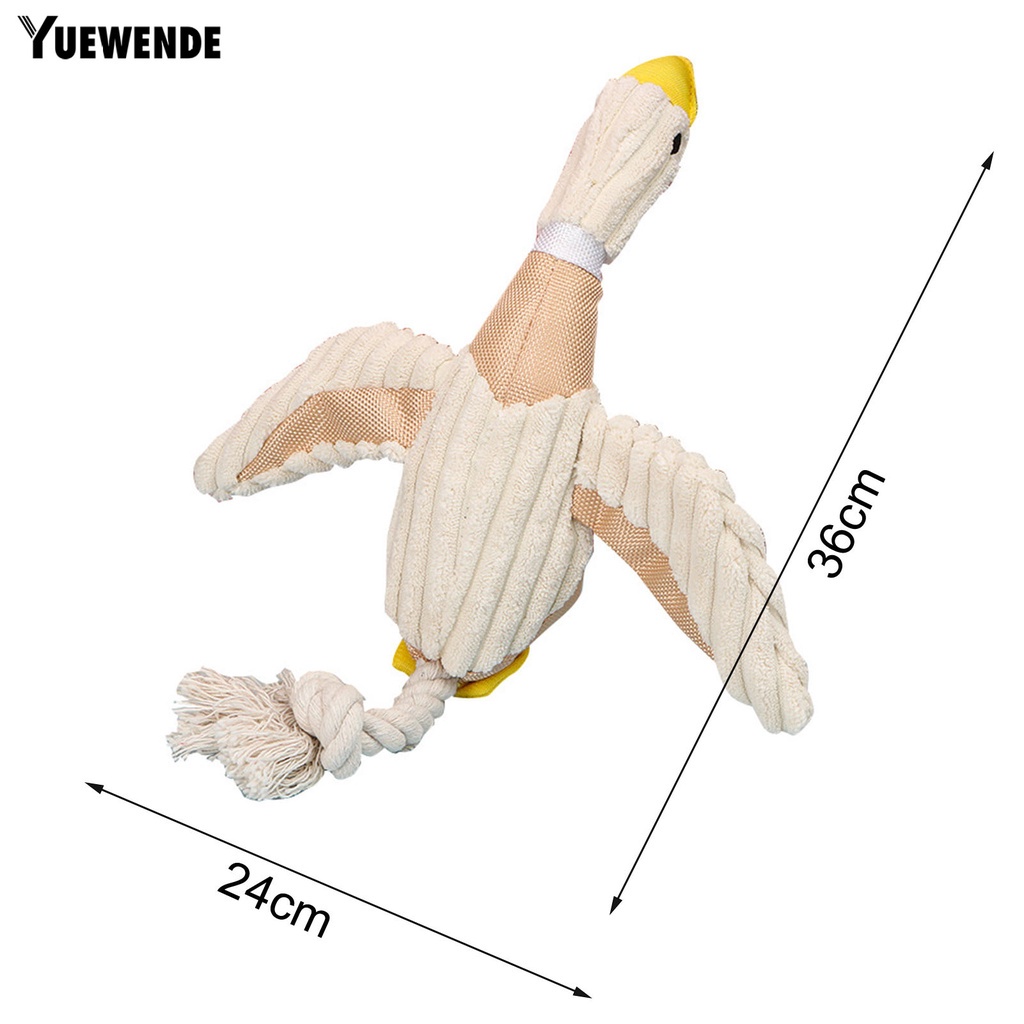 Đồ Chơi Hình Ngỗng Hoạt Hình Có Âm Thanh Mềm Mại Chống Cắn Cho Thú Cưng