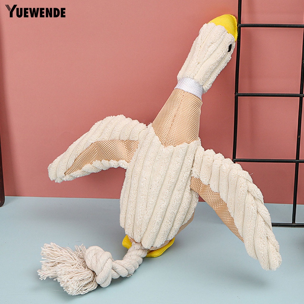 Đồ Chơi Hình Ngỗng Hoạt Hình Có Âm Thanh Mềm Mại Chống Cắn Cho Thú Cưng