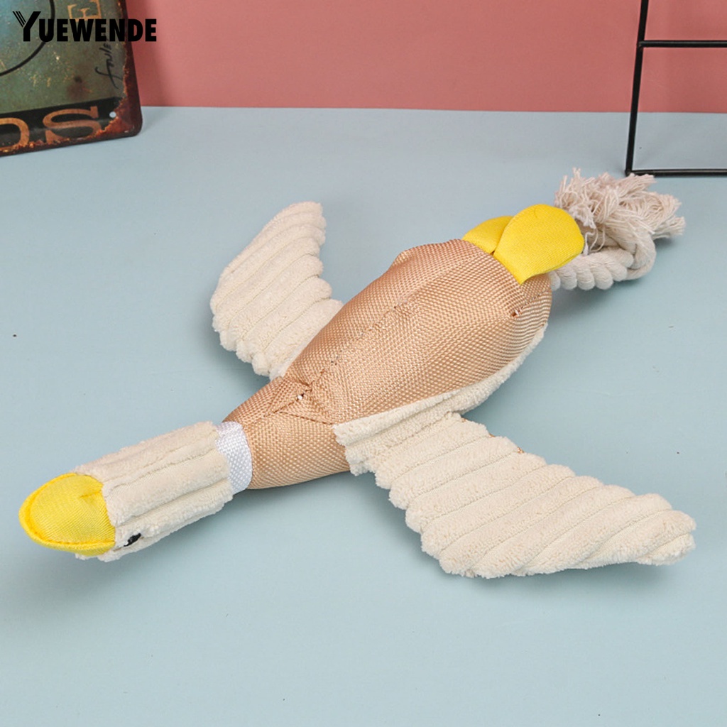 Đồ Chơi Hình Ngỗng Hoạt Hình Có Âm Thanh Mềm Mại Chống Cắn Cho Thú Cưng