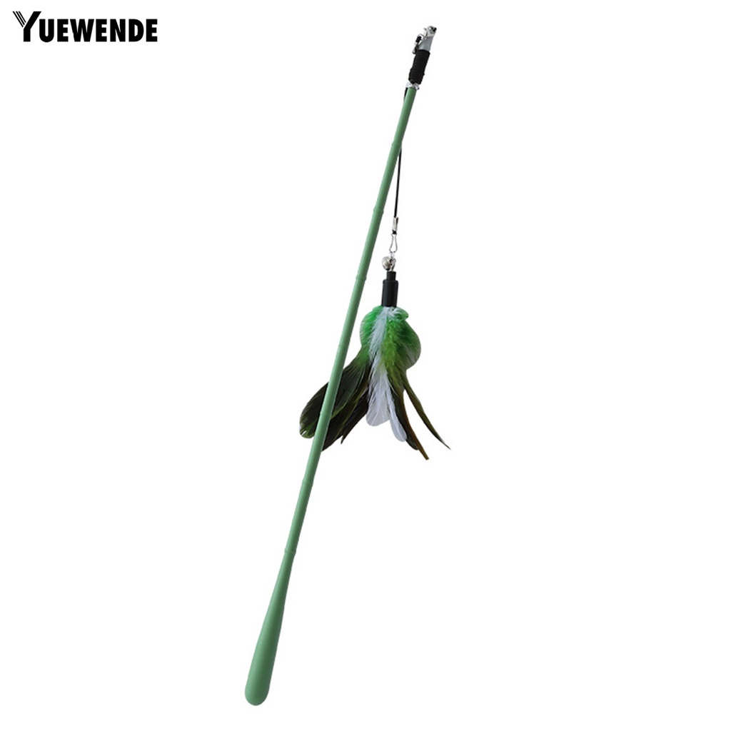 Gậy Trêu Mèo Gắn Lông Vũ Với Chuông Thiết Kế Sáng Tạo Thoải Mái Độc Đáo