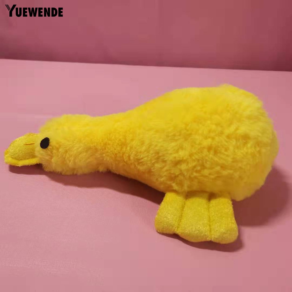 Đồ Chơi Tương Tác Chống Cắn Hình Vịt Vàng Mềm Mại Dễ Thương Cho Thú Cưng