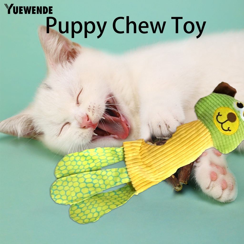 Đồ Chơi Nhồi Bông Hình Thú Hoạt Hình Siêu Mềm Chống Cắn Vui Nhộn Cho Thú Cưng