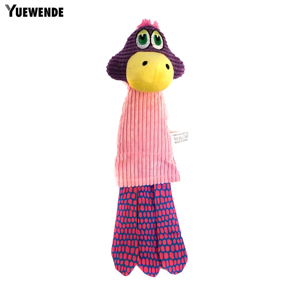 Đồ Chơi Nhồi Bông Hình Thú Hoạt Hình Siêu Mềm Chống Cắn Vui Nhộn Cho Thú Cưng