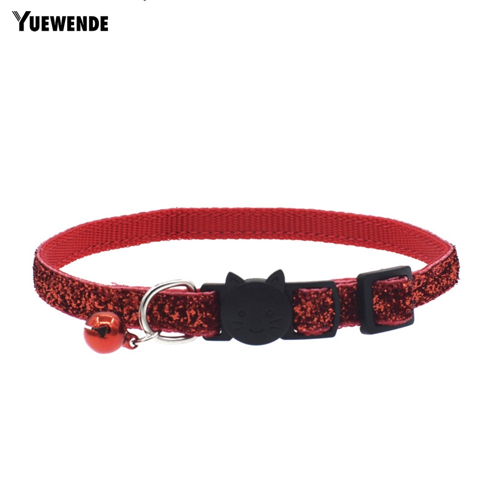 Vòng Cổ Có Chuông Và Kim Tuyến Lấp Lánh Thời Trang Dành Cho Mèo Cưng