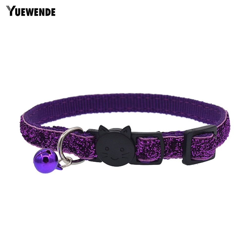 Vòng Cổ Có Chuông Và Kim Tuyến Lấp Lánh Thời Trang Dành Cho Mèo Cưng