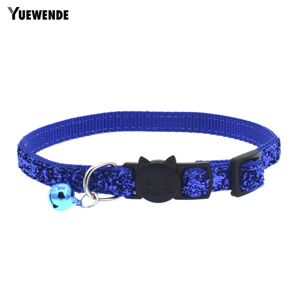 Vòng Cổ Có Chuông Và Kim Tuyến Lấp Lánh Thời Trang Dành Cho Mèo Cưng