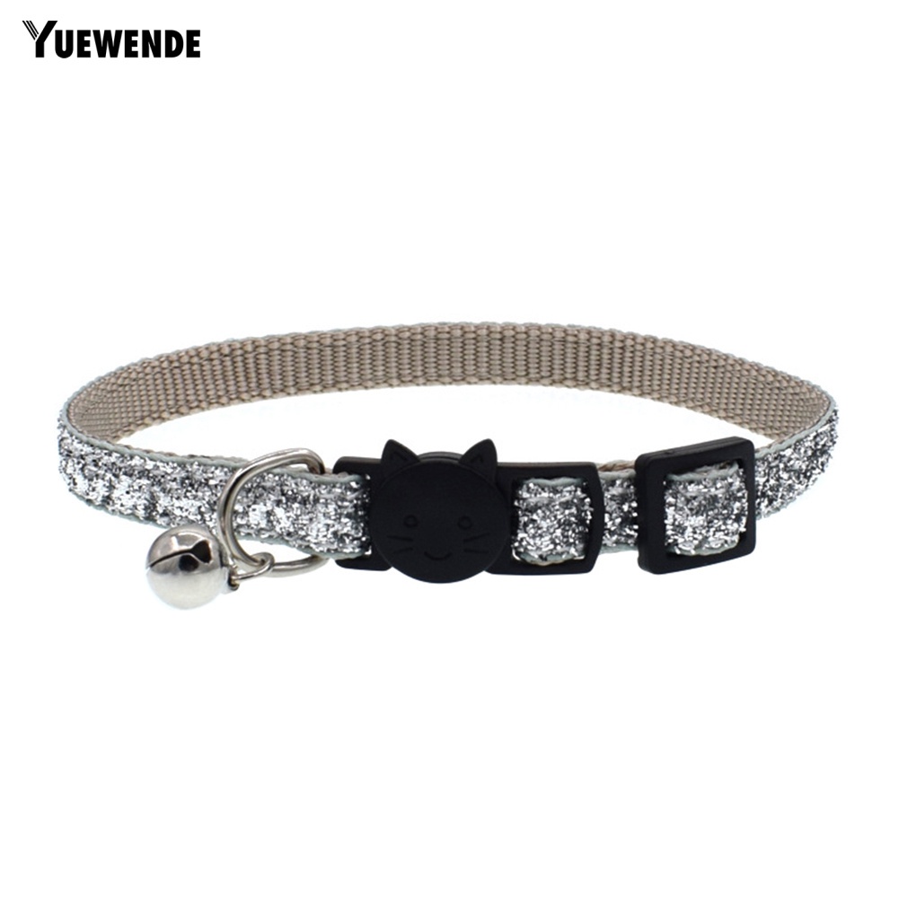 Vòng Cổ Có Chuông Và Kim Tuyến Lấp Lánh Thời Trang Dành Cho Mèo Cưng