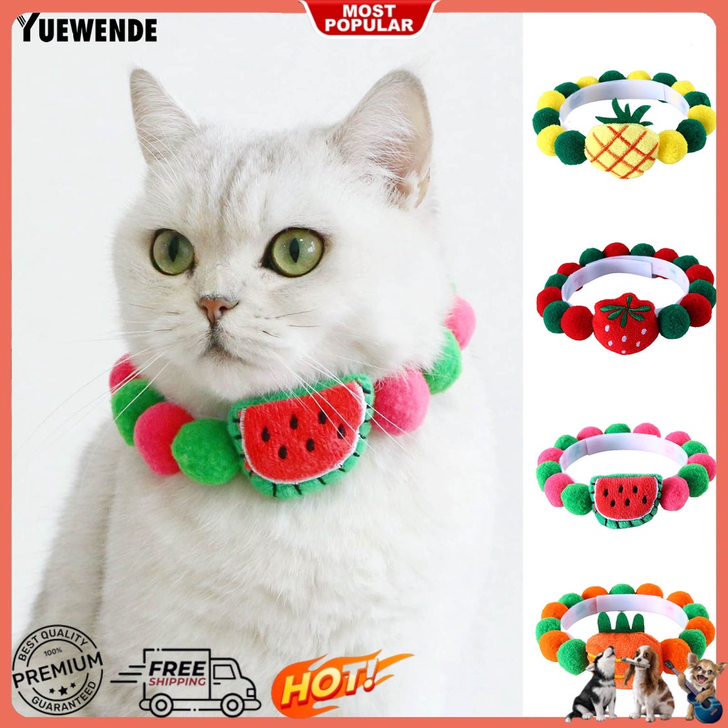 Vòng Cổ Hình Trái Cây Dễ Thương Cho Thú Cưng YR.T
