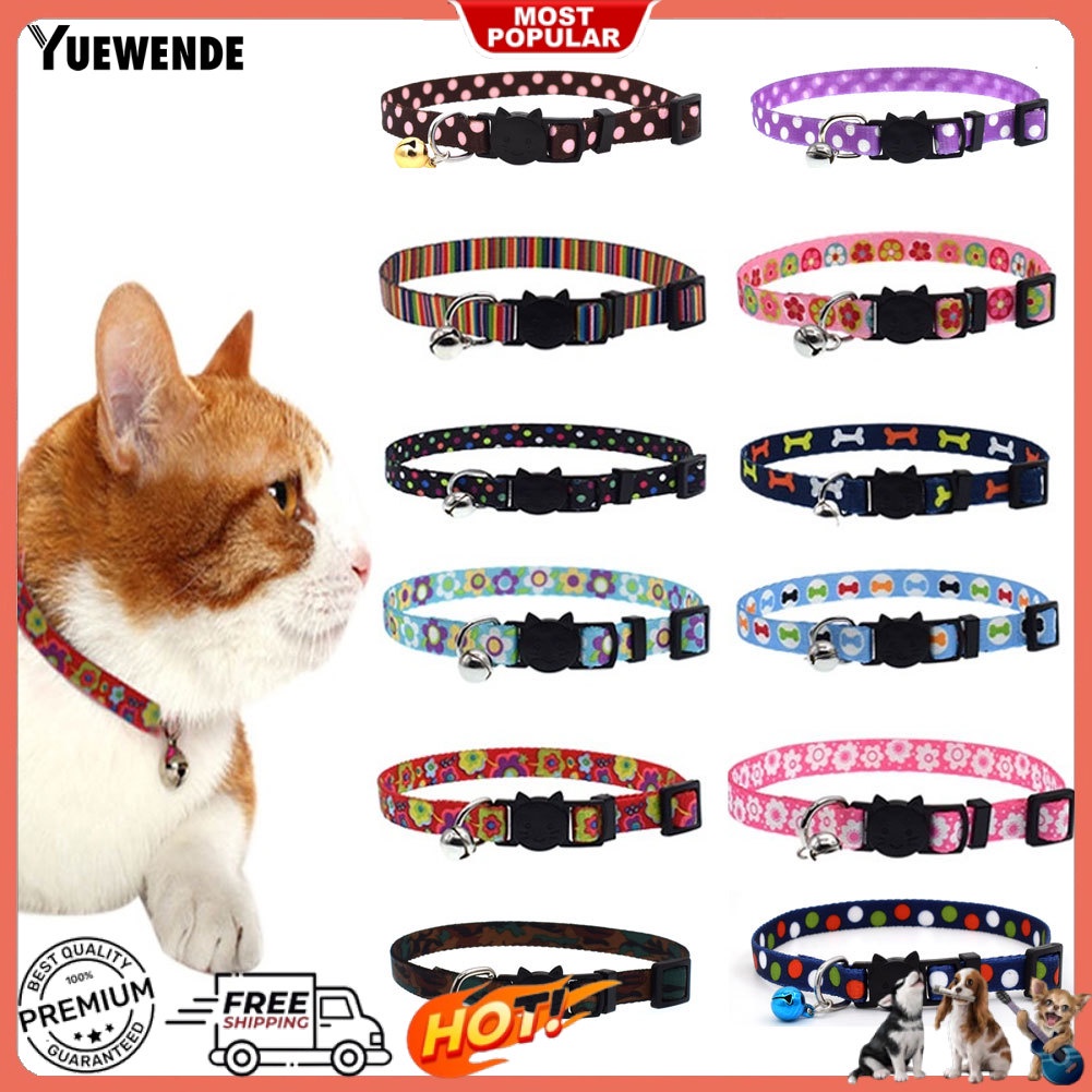 Vòng Cổ ThờI Trang In HọA TiếT Dễ Thương Cho Thú Cưng