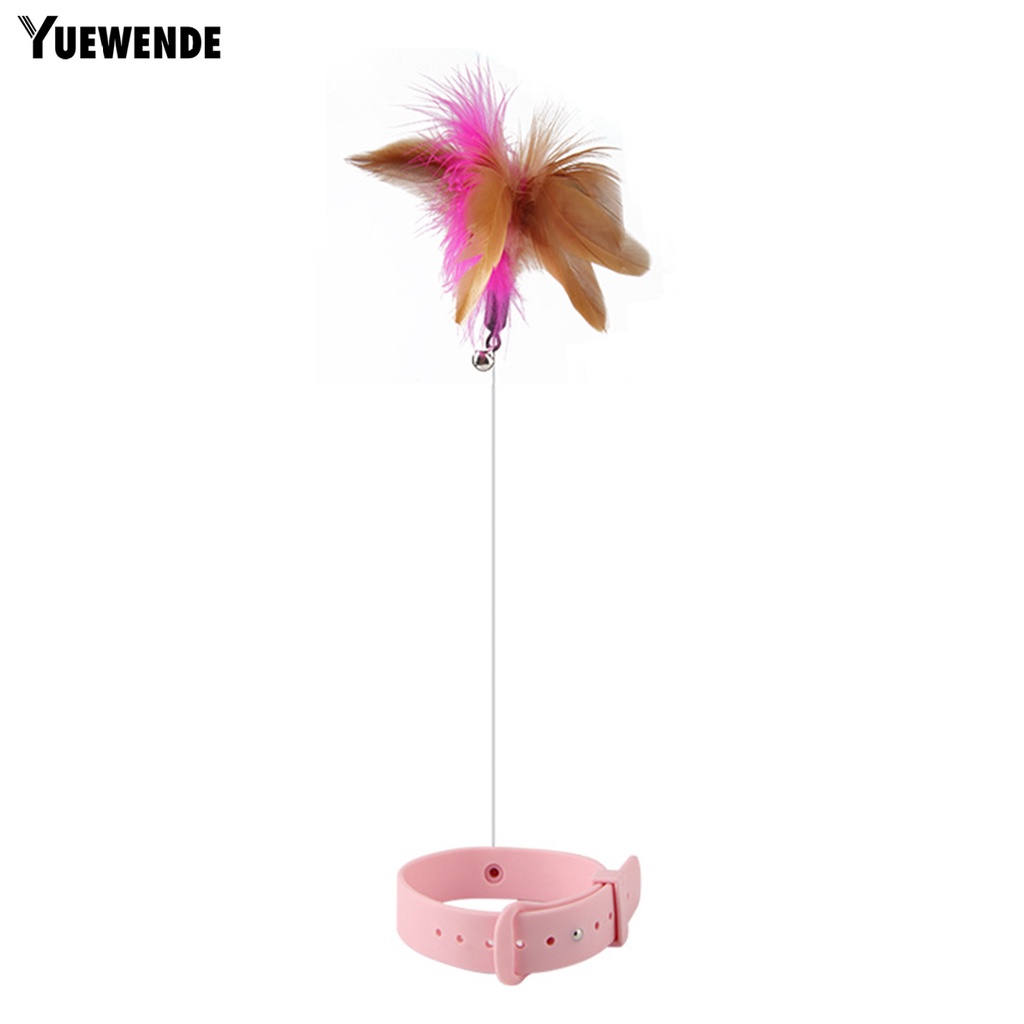 Yr.t Gậy Trêu Mèo Hình Lông Vũ Mắt Dài Thoải Mái Chống Cắn Giảm Áp Lực Vui Nhộn Trong Nhà