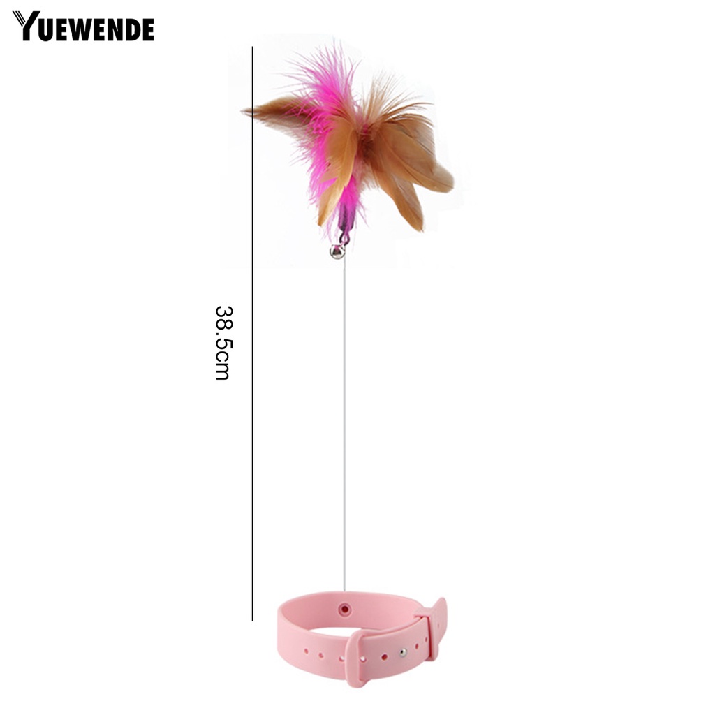 Yr.t Gậy Trêu Mèo Hình Lông Vũ Mắt Dài Thoải Mái Chống Cắn Giảm Áp Lực Vui Nhộn Trong Nhà