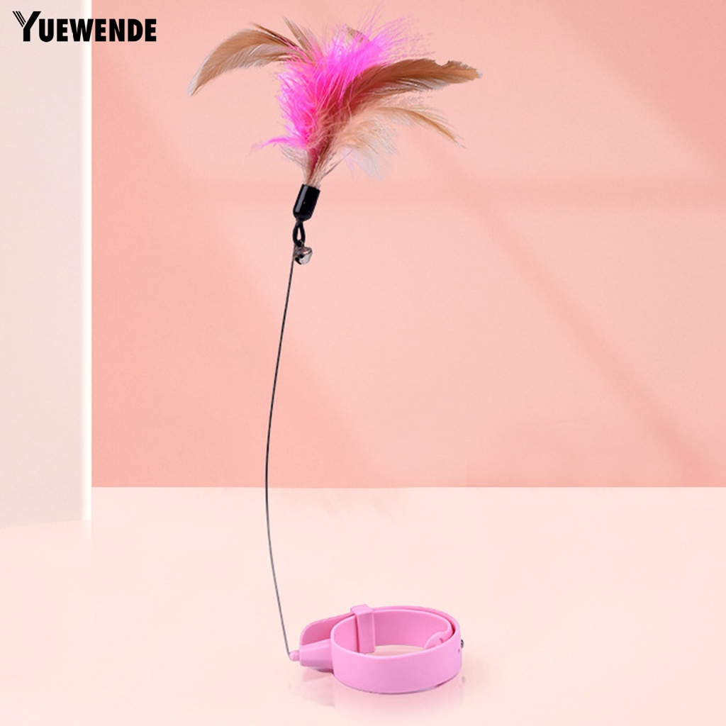 Yr.t Gậy Trêu Mèo Hình Lông Vũ Mắt Dài Thoải Mái Chống Cắn Giảm Áp Lực Vui Nhộn Trong Nhà