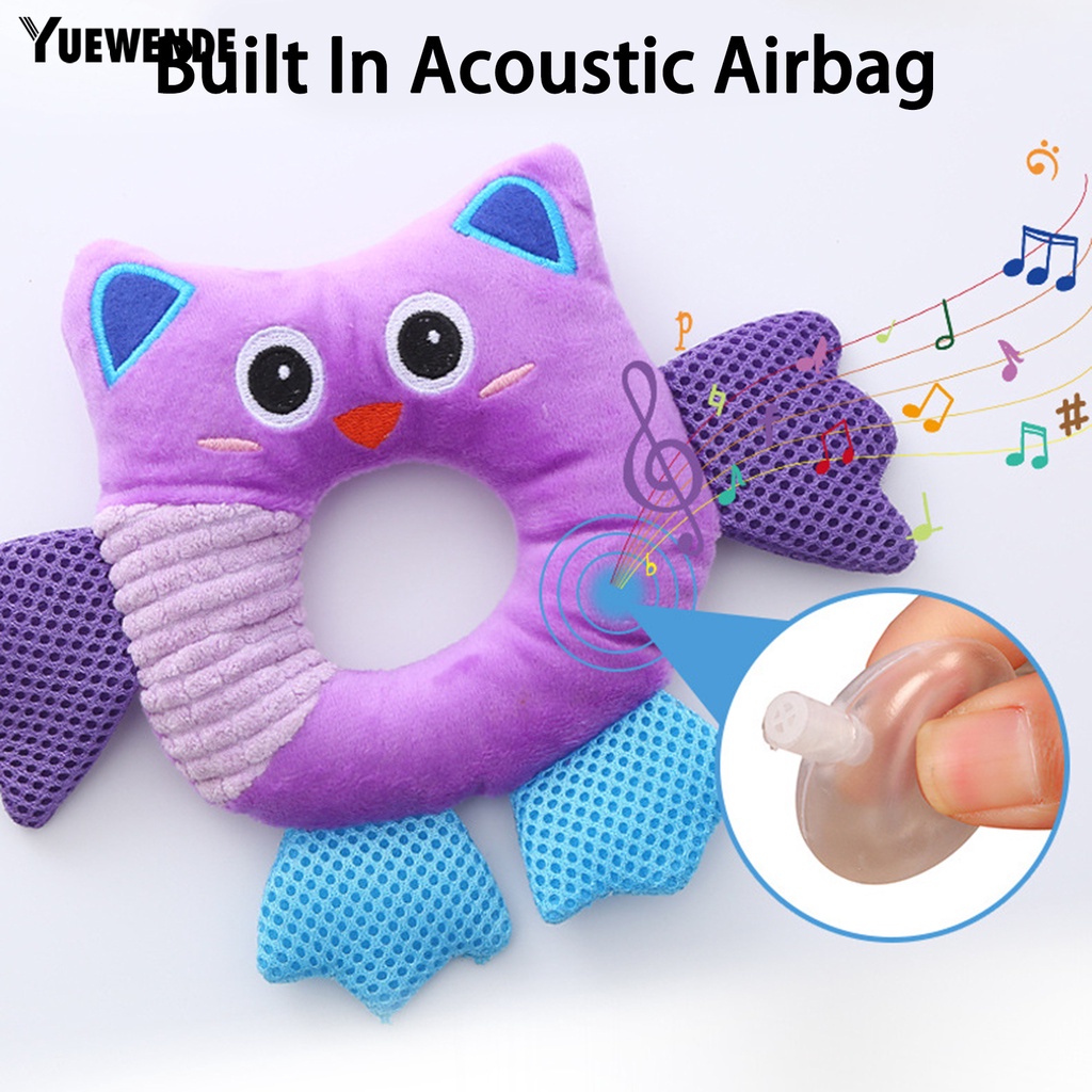 Đồ Chơi Nhồi Bông Mềm Mại Chống Cắn Có Âm Thanh Vui Nhộn Cho Thú Cưng