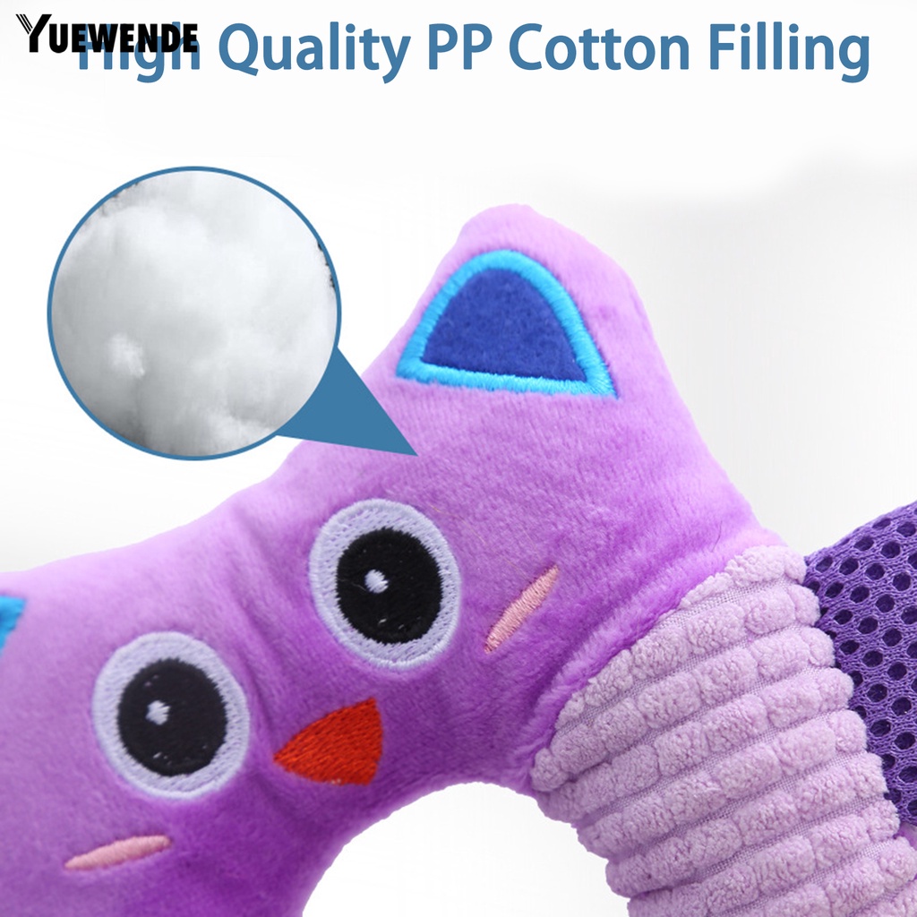 Đồ Chơi Nhồi Bông Mềm Mại Chống Cắn Có Âm Thanh Vui Nhộn Cho Thú Cưng