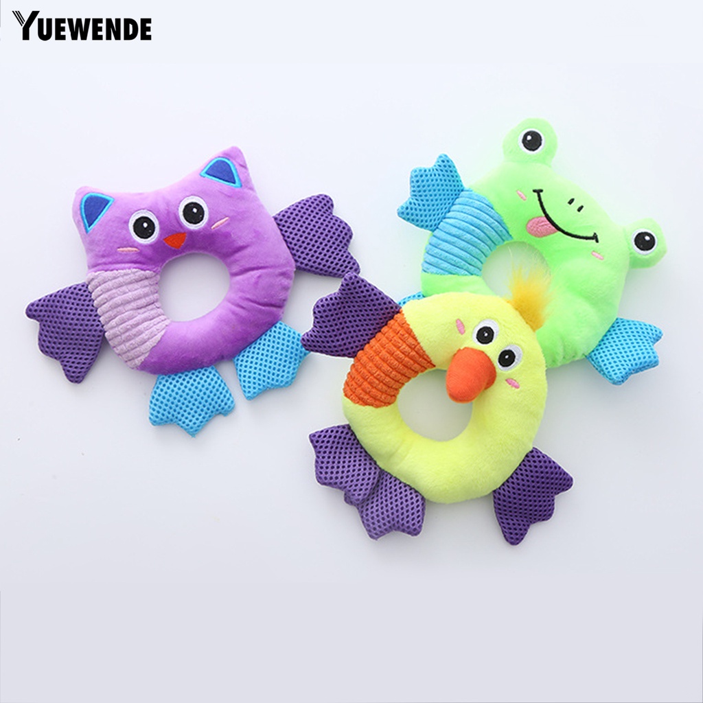 Đồ Chơi Nhồi Bông Mềm Mại Chống Cắn Có Âm Thanh Vui Nhộn Cho Thú Cưng