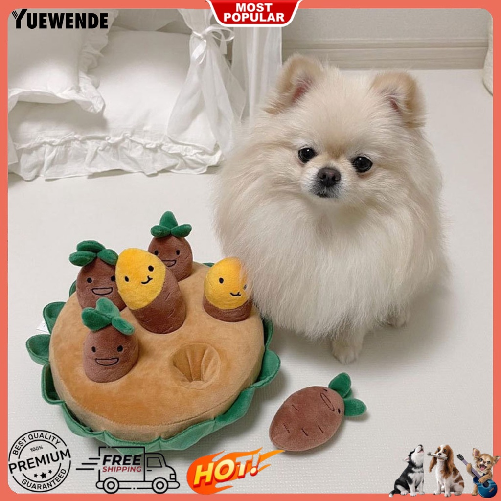 1 Bộ Đồ Chơi Nhai Gặm Tương Tác Chống Nhai Mềm Mại Thoải Mái Cho Thú Cưng