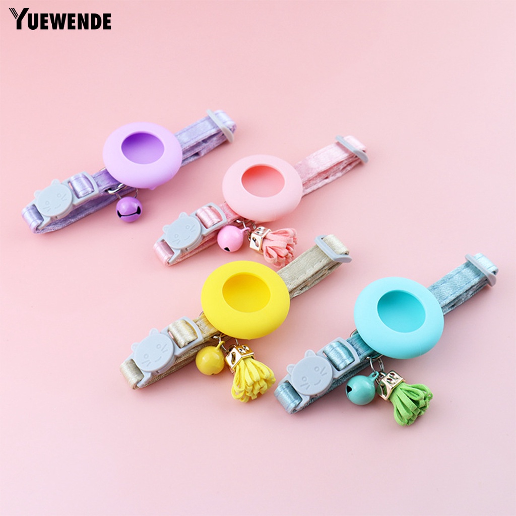 Vòng Cổ Có Chuông Và Tua Rua Có Thể Điều Chỉnh Theo Dõi Vị Trí Bảo Vệ Thú Cưng