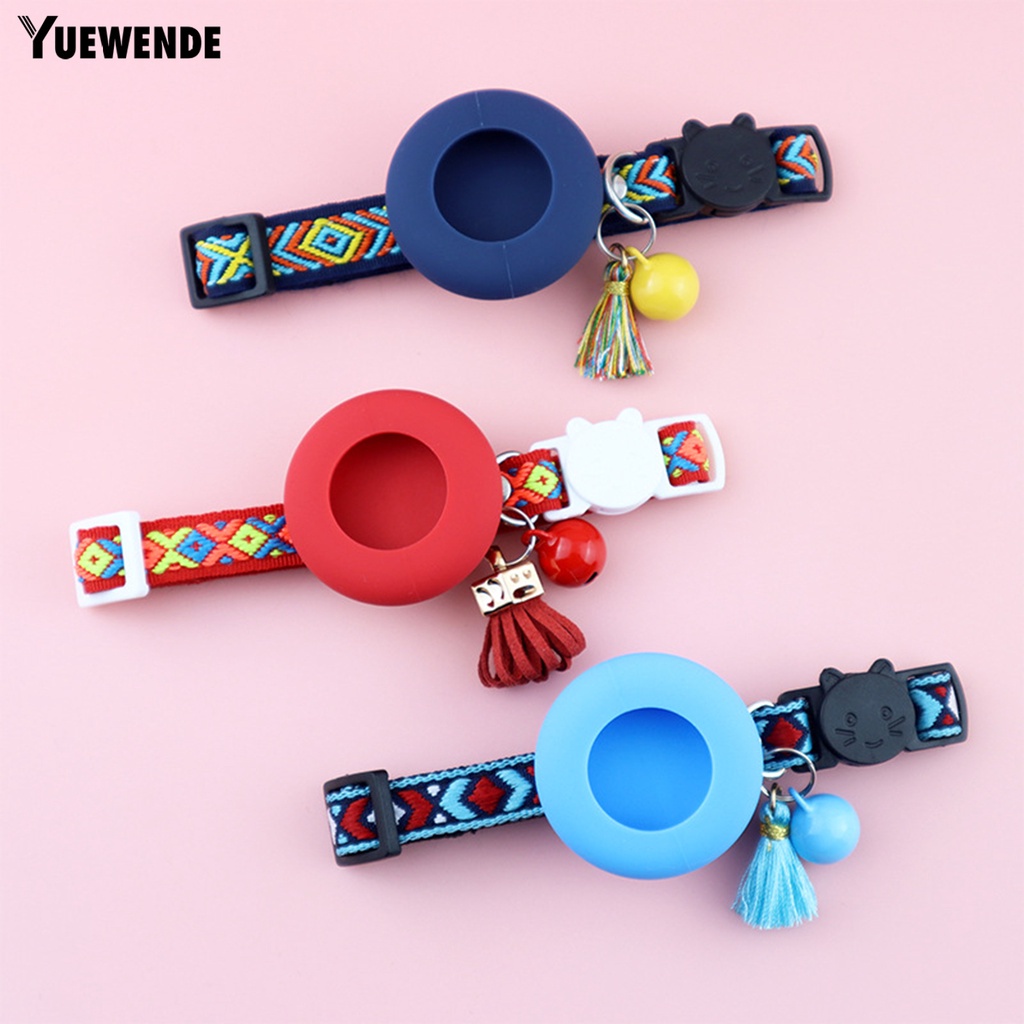 Vòng Cổ Có Chuông Và Tua Rua Có Thể Điều Chỉnh Theo Dõi Vị Trí Bảo Vệ Thú Cưng