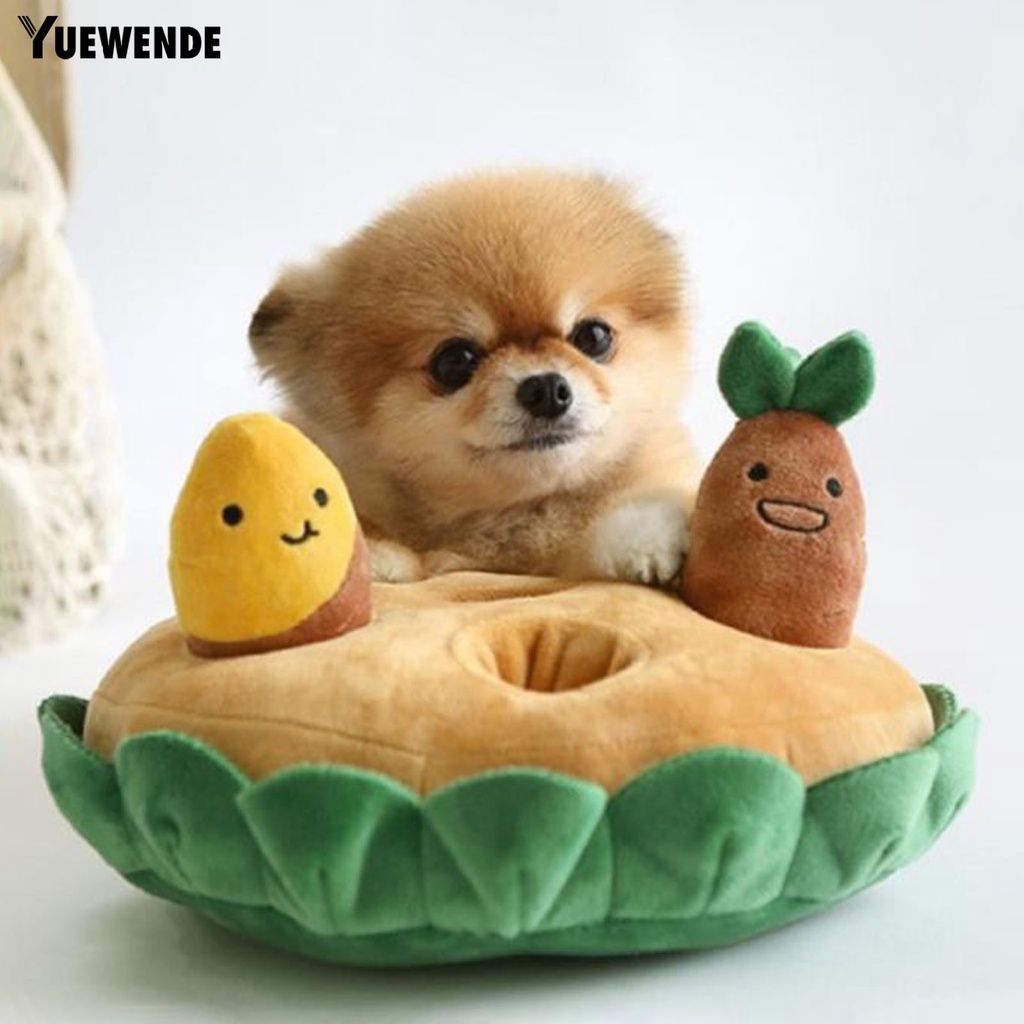 1 Bộ Đồ Chơi Nhai Gặm Tương Tác Chống Nhai Mềm Mại Thoải Mái Cho Thú Cưng