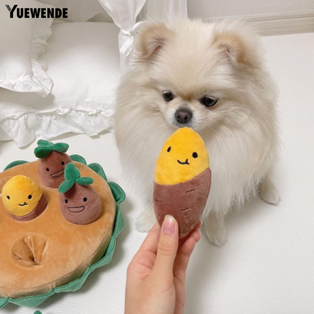 1 Bộ Đồ Chơi Nhai Gặm Tương Tác Chống Nhai Mềm Mại Thoải Mái Cho Thú Cưng