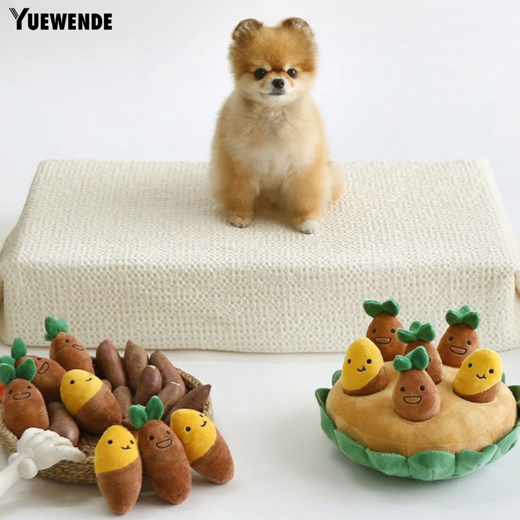 1 Bộ Đồ Chơi Nhai Gặm Tương Tác Chống Nhai Mềm Mại Thoải Mái Cho Thú Cưng