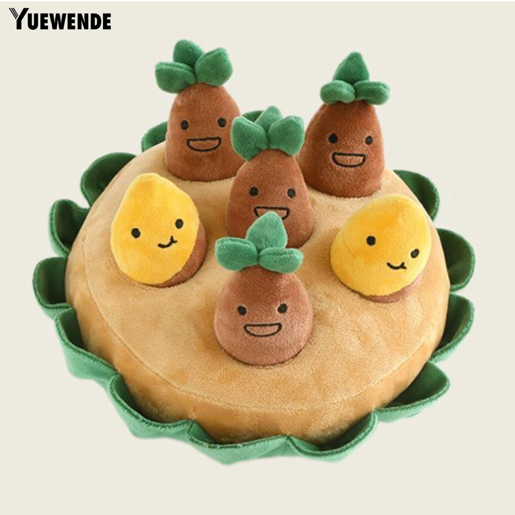 1 Bộ Đồ Chơi Nhai Gặm Tương Tác Chống Nhai Mềm Mại Thoải Mái Cho Thú Cưng