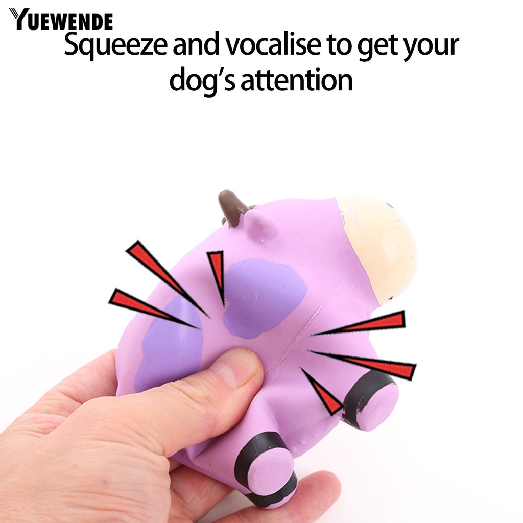 Yr.t Đồ Chơi Gặm Hình Động Vật Hoạt Hình Siêu Mềm Chống Cắn Có Thể Giặt Rửa Cho Cún Cưng