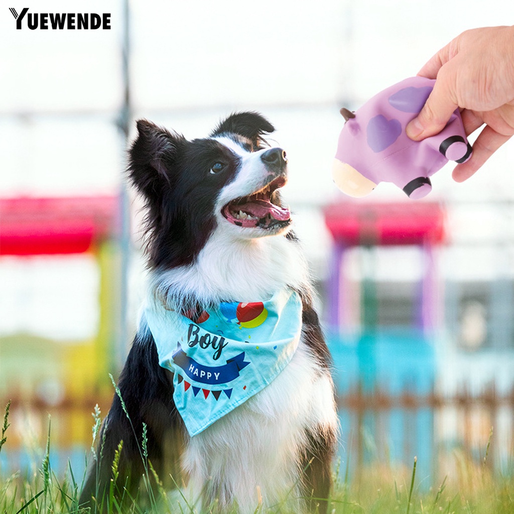 Yr.t Đồ Chơi Gặm Hình Động Vật Hoạt Hình Siêu Mềm Chống Cắn Có Thể Giặt Rửa Cho Cún Cưng