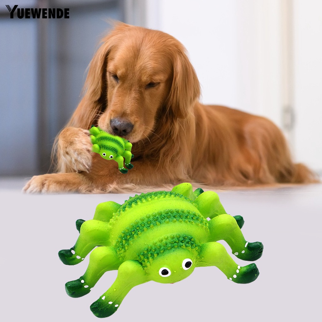 Đồ Chơi Gặm Hình Cua / Sao Biển 3D Màu Sắc Tươi Sáng Dễ Thương Có Âm Thanh Vui Nhộn Cho Thú Cưng