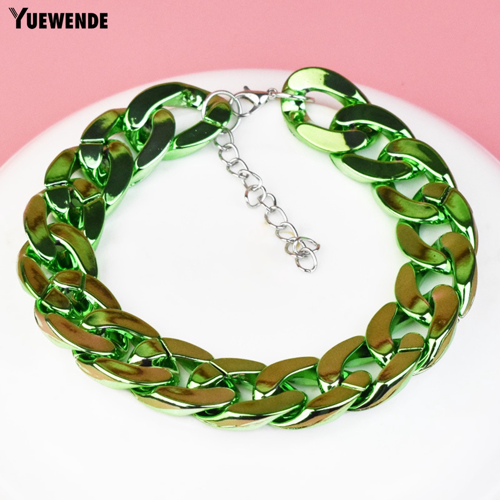 Yr.t Vòng Cổ Chuỗi Xích Chó Bull Pháp Lấp Lánh Phong Cách Hip-Hop Cá Tính Trang Trí Dành Cho Cún Cưng