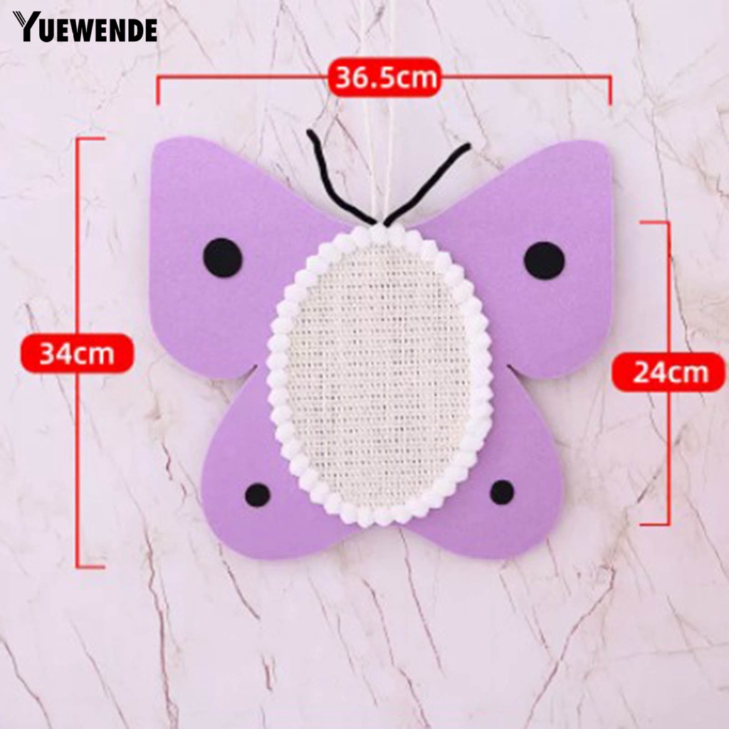 Tấm Đệm Cào Móng Bằng Vải Nỉ Chống Cắn Chống Trầy Hình Bướm Hoạt Hình Dành Cho Mèo Cưng