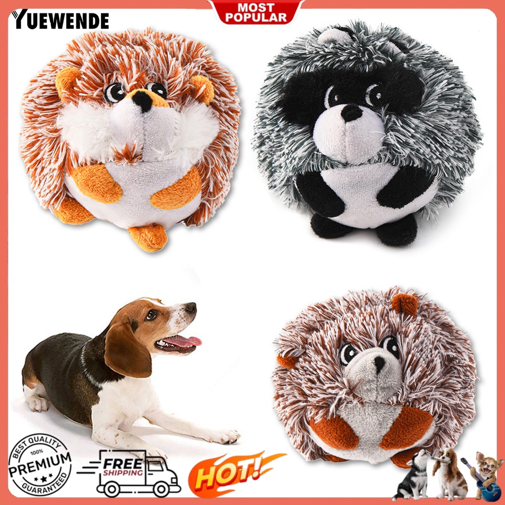 Đồ Chơi Nhồi Bông Mềm Mại Thêu Hình Cáo Gai Nhẹ Nhàng Thoải Mái Cho Cún Cưng YR.T