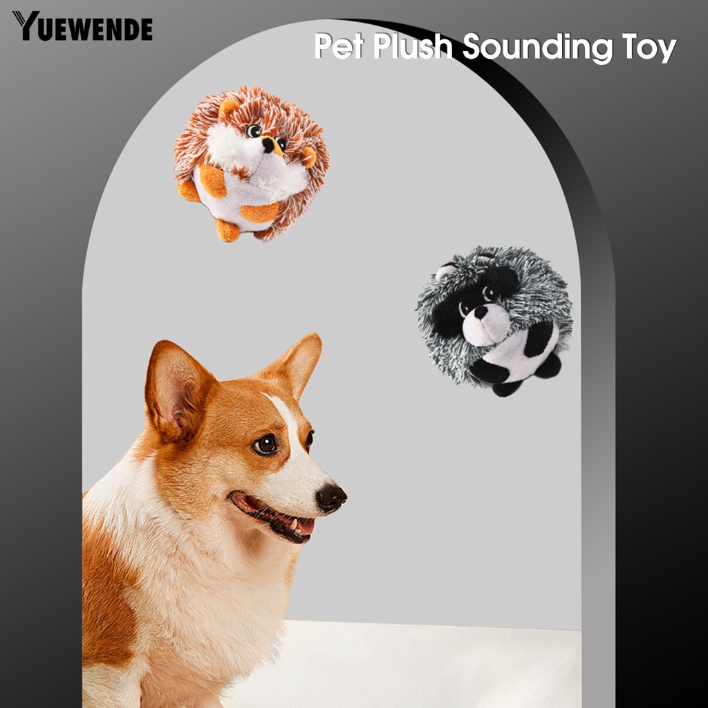 Đồ Chơi Nhồi Bông Mềm Mại Thêu Hình Cáo Gai Nhẹ Nhàng Thoải Mái Cho Cún Cưng YR.T