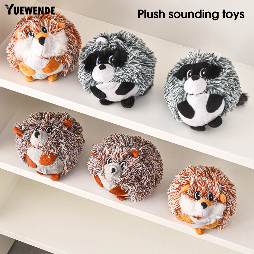 Đồ Chơi Nhồi Bông Mềm Mại Thêu Hình Cáo Gai Nhẹ Nhàng Thoải Mái Cho Cún Cưng YR.T