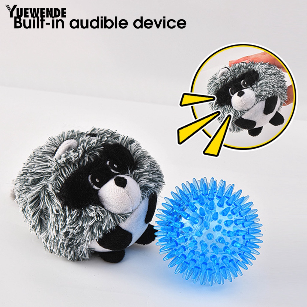 Đồ Chơi Nhồi Bông Mềm Mại Thêu Hình Cáo Gai Nhẹ Nhàng Thoải Mái Cho Cún Cưng YR.T