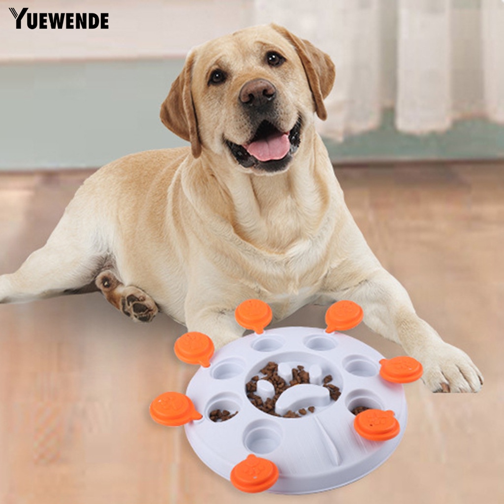 Thảm Lót Nhiều Ngăn Đựng Thức Ăn Chống Trượt Giúp Huấn Luyện Thú Cưng