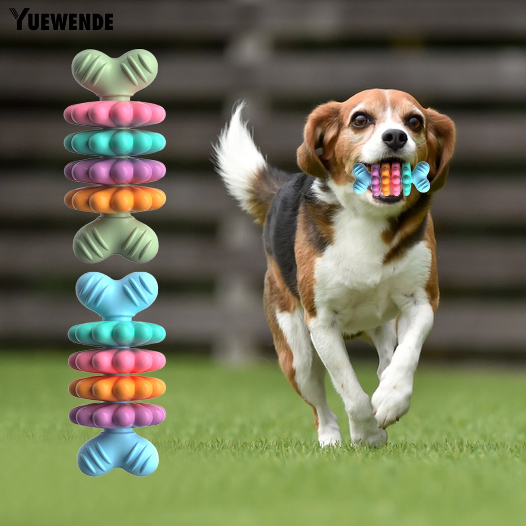 Đồ Chơi Mềm Hình Khúc Xương Huấn Luyện Thú Cưng Chống Mài Mòn Thoải Mái