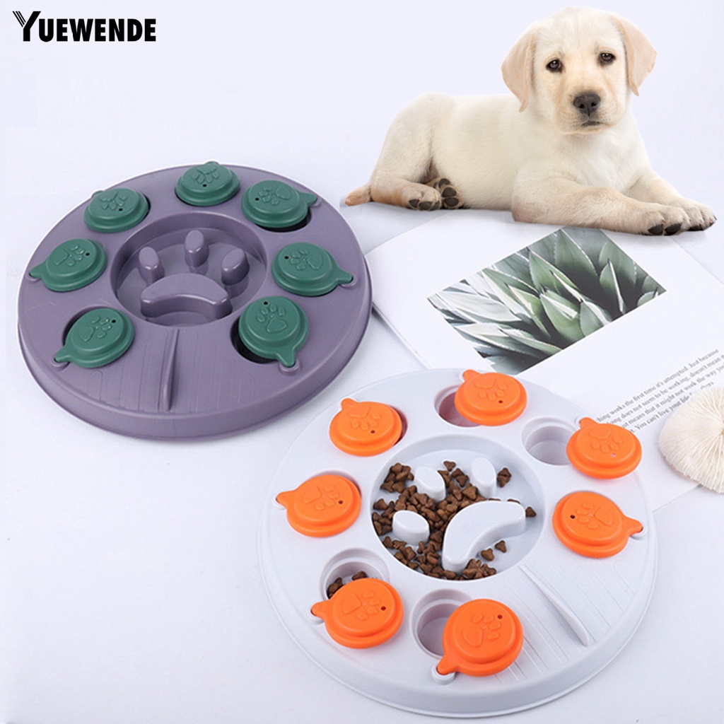 Thảm Lót Nhiều Ngăn Đựng Thức Ăn Chống Trượt Giúp Huấn Luyện Thú Cưng