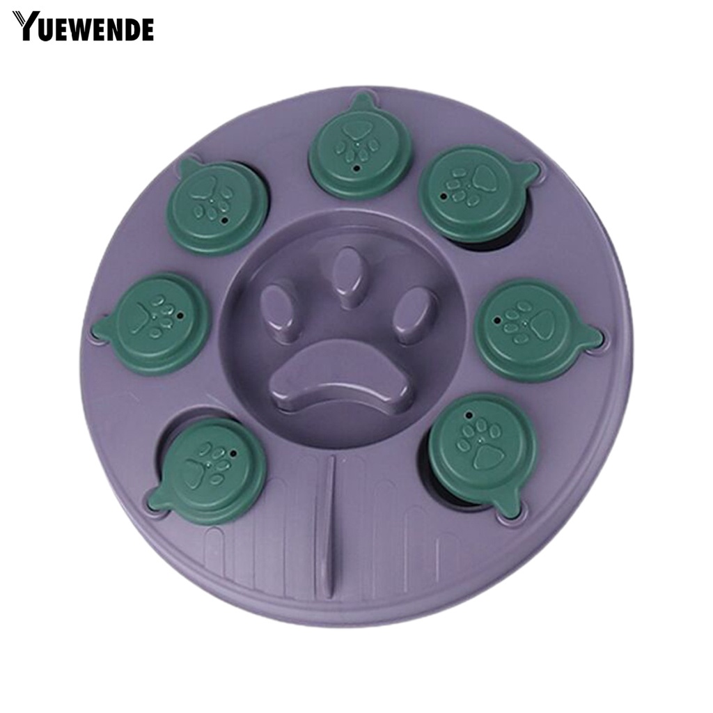 Thảm Lót Nhiều Ngăn Đựng Thức Ăn Chống Trượt Giúp Huấn Luyện Thú Cưng