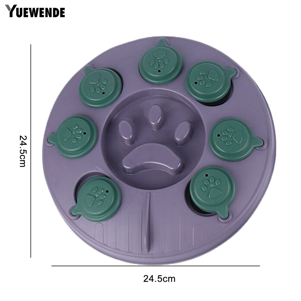 Thảm Lót Nhiều Ngăn Đựng Thức Ăn Chống Trượt Giúp Huấn Luyện Thú Cưng