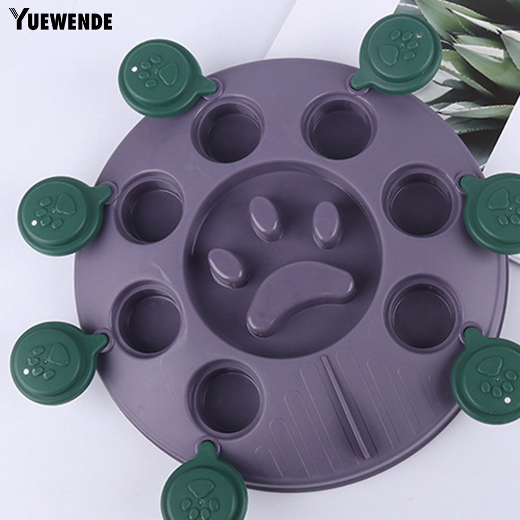 Thảm Lót Nhiều Ngăn Đựng Thức Ăn Chống Trượt Giúp Huấn Luyện Thú Cưng