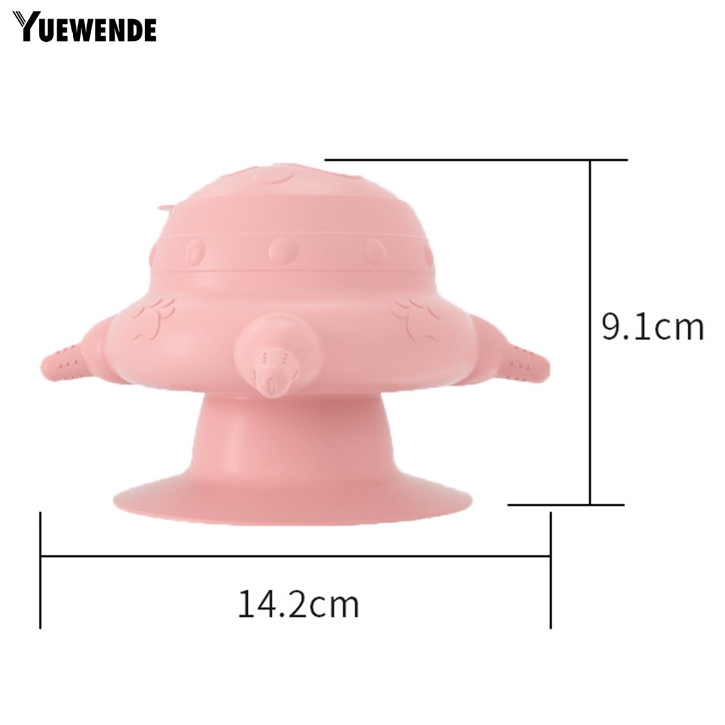 Bát Ăn Dặm Bằng Silicone Chống Rò Rỉ Sức Chứa Lớn Cho Thú Cưng