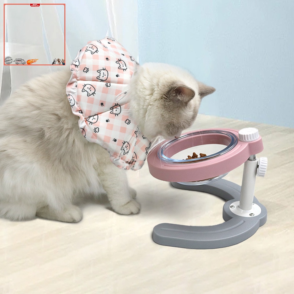 Vòng Cổ Siêu Mềm Chống Nước Chống Say Tàu Xe Họa Tiết Hoạt Hình Bảo Vệ Cho Thú Cưng