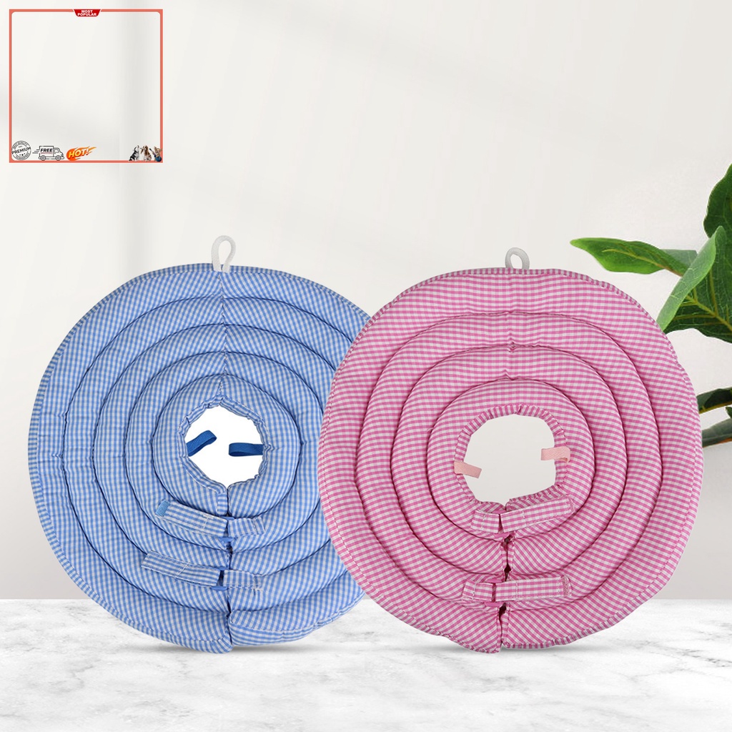 Vòng Cổ Họa Tiết Hoạt Hình Phục Hồi Vết Thương Dành Cho Thú Cưng