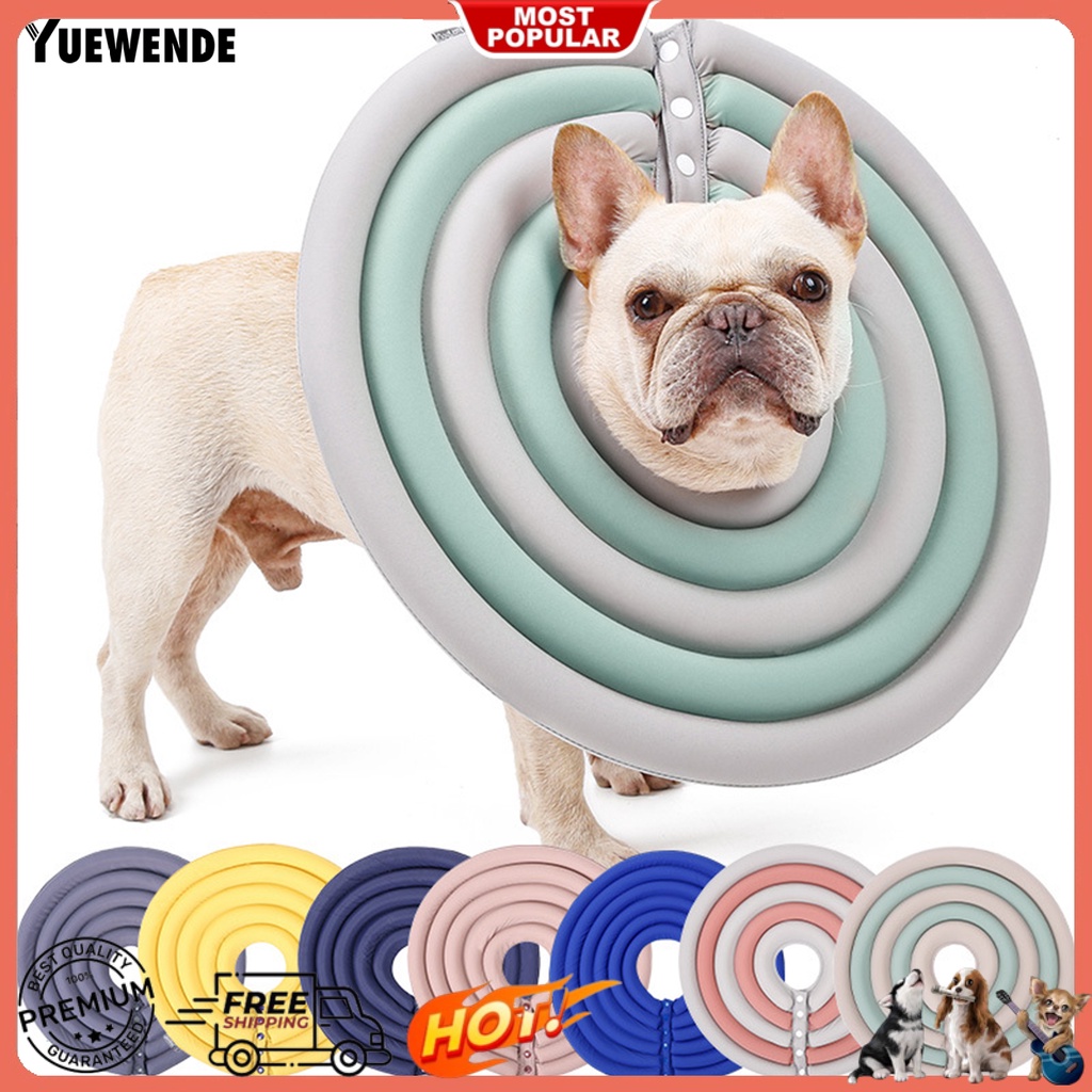 Vòng Cổ Siêu Mềm Chống Thấm Nước Bảo Vệ Thú Cưng Khi Phẫu Thuật